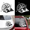 Mountain Compass Car Vehicle Body Window Reflective Decals Sticker Decoration