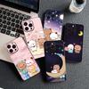 Casing for Apple iPhone 17 Pro XS Max Air 6 7 8 Plus 5 + SE 2022 SE2 16E Phone Cover Soft Case Bubus Panda Cartoon Bear Dudus