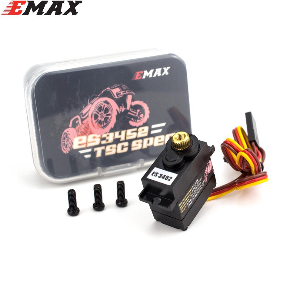 Emax ES3452 Climbing Car TRX4 Shift Lock Differential Digital Metal  Small Waterproof Steering Gear