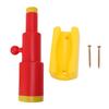 Telescope Toy Funny Reusable Plastic Safe Educational Monocular Toy with Base for Present Outdoor