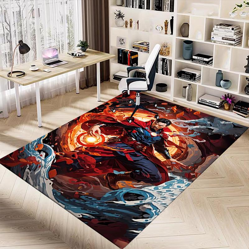 Doctor Strange Mystic Powers Carpet For Playroom Bedroom Living Room Sofa Home Decorkids Game Area Rug Nonslip Floor Mat