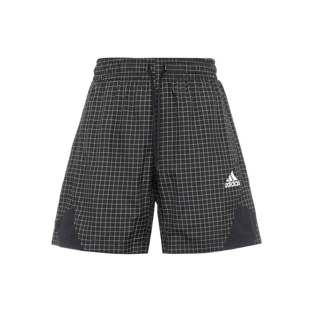 adidas Мужские шорты Primeblue с деталями сращивания, черные GM6512
