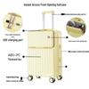 Multifunctional Front-Opening Travel Trolley Suitcase