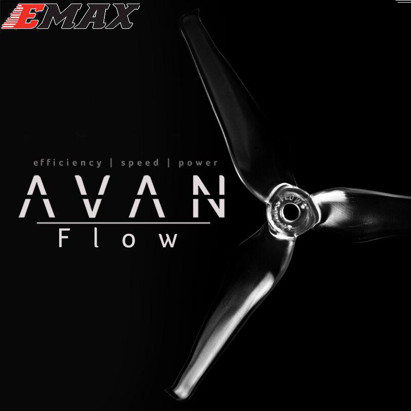 20 шт. EMAX AVAN Flow 5x4.3x3 мм 5 дюймов 3-лопастные пропеллеры 5CW 5CCW для радиоуправляемого дрона (10 пар)