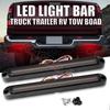 Upgrade LED Brake Tail DRL Lights 12V 24V Truck Trailer Waterproof 3 In 1 Red Yellow Integrated Flowing Water Turn Signal Lamps