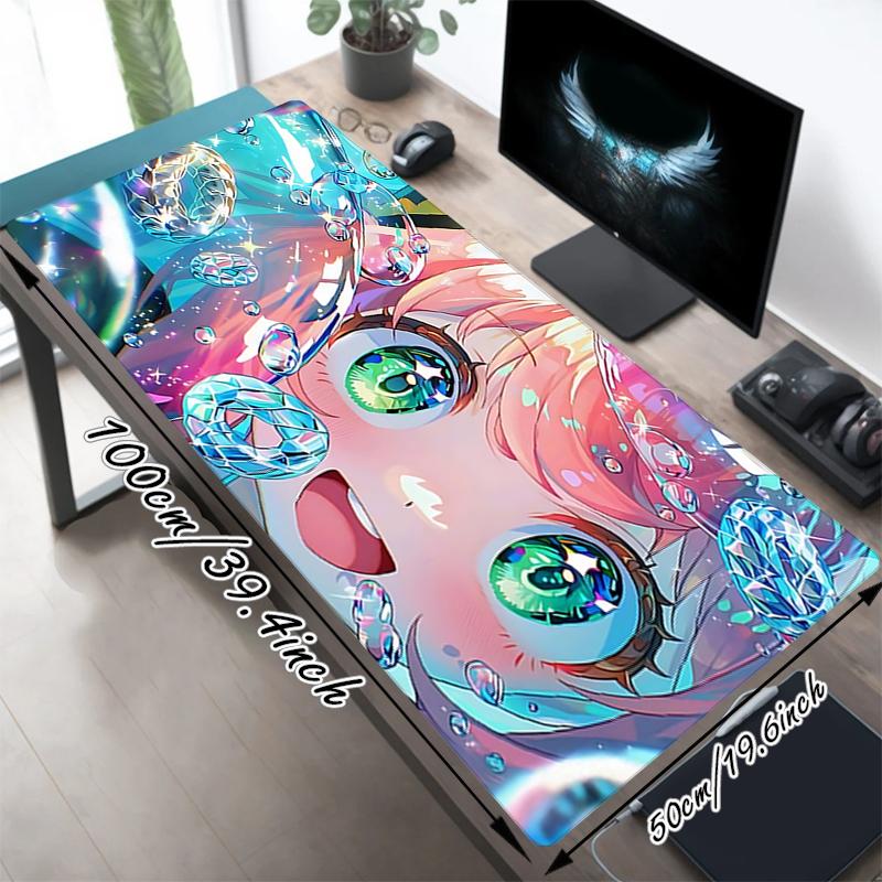 1Pc Fantasy Bubble Dreams Gaming Mouse Pad Keyboard Desk Mat Non-slip Rubber Lock Edge Waterproof Computer Mousepad for Office Home Decor S171