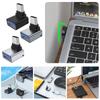 USB 3.0 Female To Type C Male 90 Degree Right Angle Extension Adapter USB C Upward Downward OTG Connector for Laptop