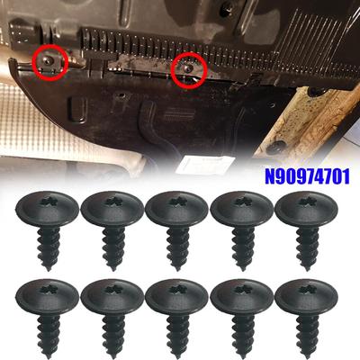 10 шт. 5x15 мм винт Torx двигателя автомобиля под крышкой брызговик саморезы для VW Golf Passat Seat A4 A3 A5 A6 A7 A8 Q5