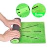 Golf Training Mat Practice Pad Beginner Training Trace Detection Pad Swing Track Practice Marking Pad Easy to Use