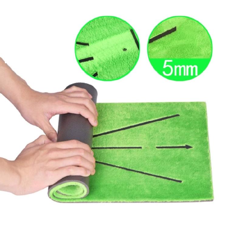 Golf Training Mat Practice Pad Beginner Training Trace Detection Pad Swing Track Practice Marking Pad Easy to Use