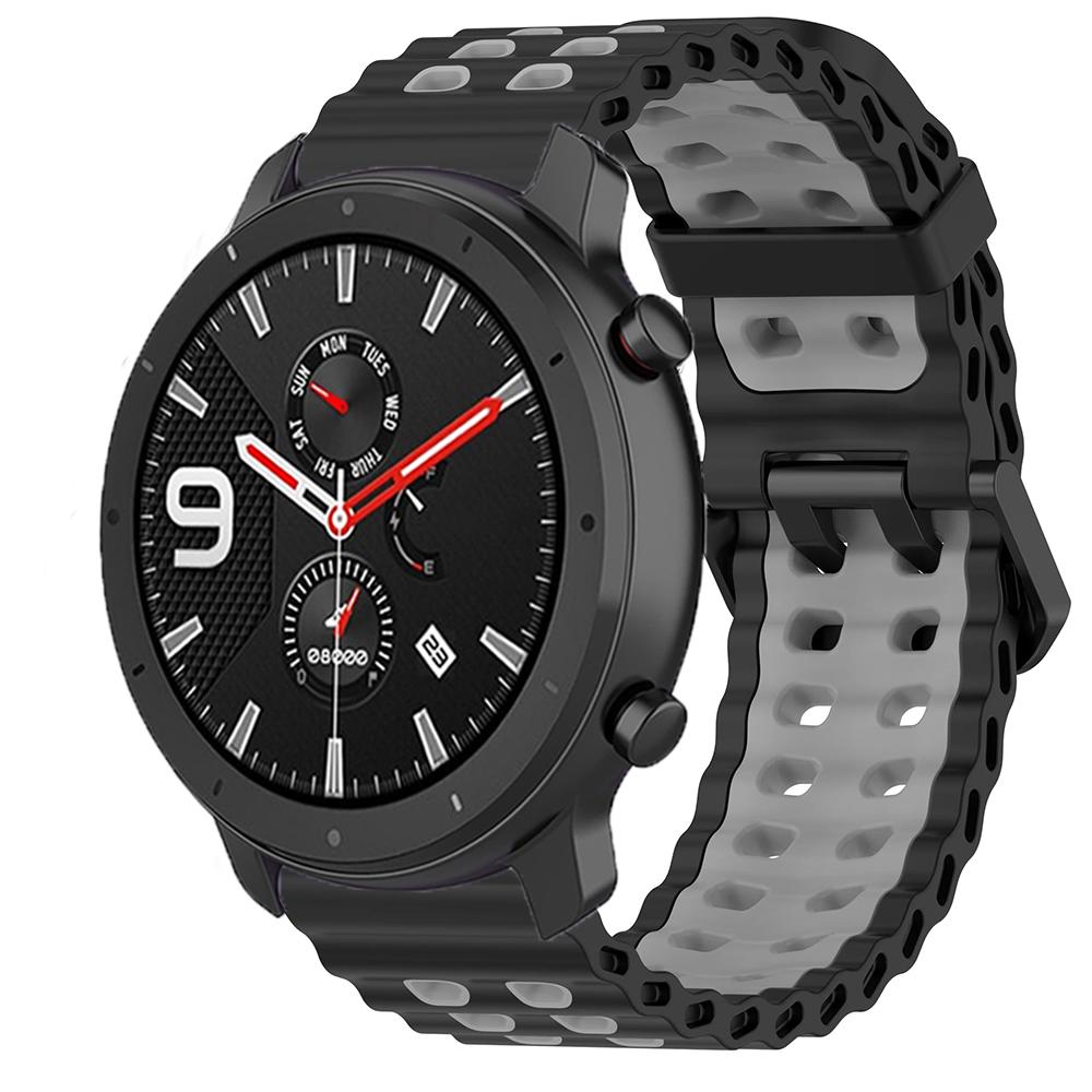 Силиконовый ремешок 22 мм для Amazfit GTR 47 мм/GTR 4 3 Pro/Balance 2 1/Bip 6 5/Stratos 2 3 Браслет для Huawei Watch GT6 5 4 46 мм Ремешок