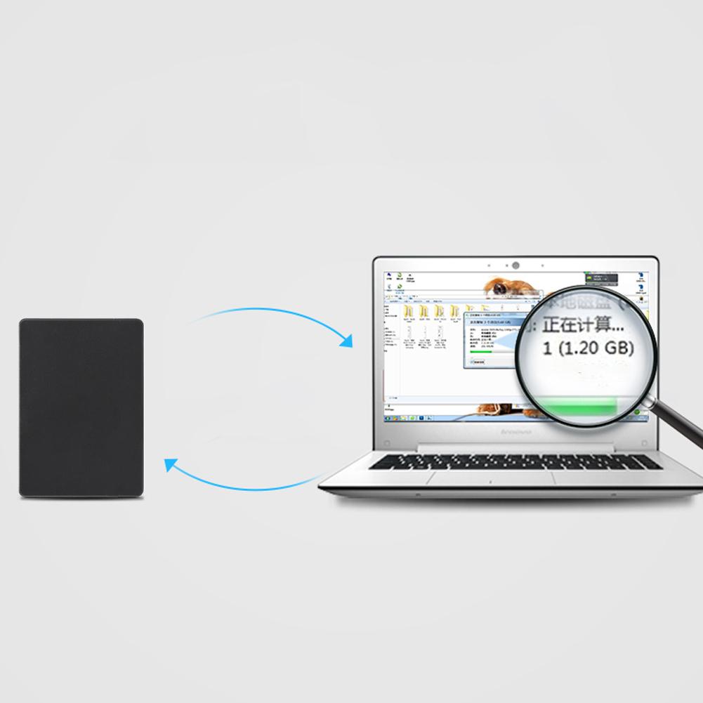 Бокс для жесткого диска mSATA SSD к IDE 2,5 дюйма PATA IDE Параллельный порт Бокс для жесткого диска (черный) (Нет