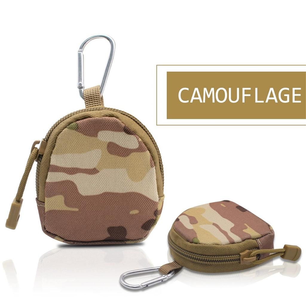 Универсальная уличная сумка – Военный спортивный чехол на молнии, Подвесная сумка для наушников, ключей и снаряжения