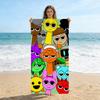 1 шт. SS-Sprunki II-Incredibox Все персонажи Пляжное полотенце, Цветное мультяшное банное полотенце, Мягкое микрофибровое полотенце для бассейна для детей и поклонников