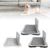 Indoor Dog Litter Box Stable Long Term Use Pee Pad Holder Easy To Clean Dog Training Toilet Removable Portable for Pets