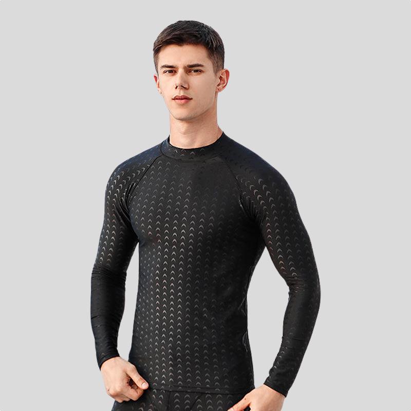 Мужские быстросохнущие водонепроницаемые плавки-шорты - Облегающие пятиточечные пляжные плавки