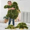 Sea Turtle Stuffed Animal Babies Mommy Turtle Plush Toy Stuffed Animal Family Plushie Birthday Party Gift for Kids Girl Boy