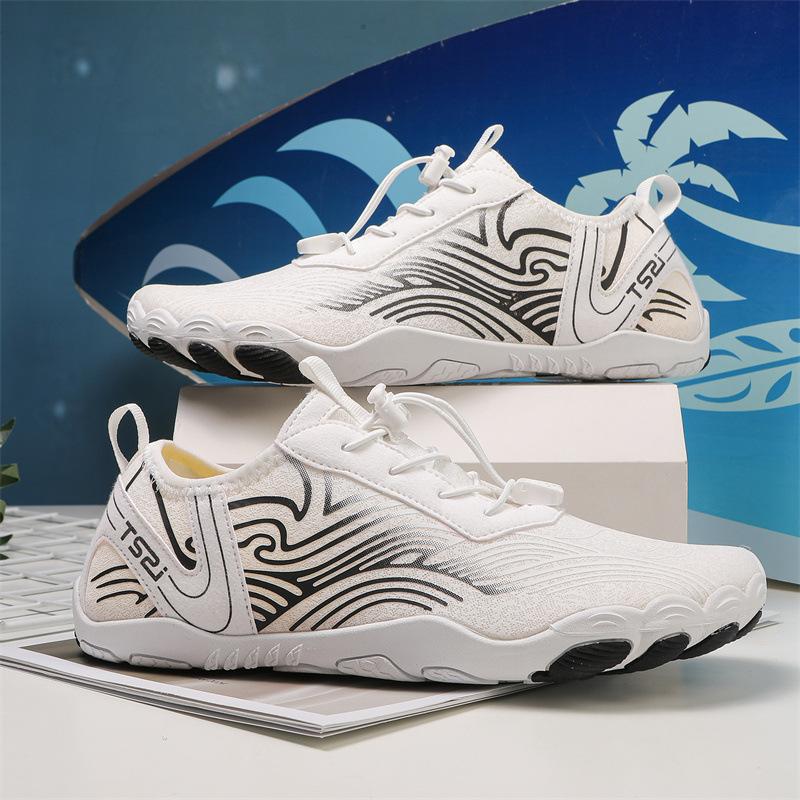 2025 уличная обувь для ходьбы по ручьям, защитная обувь для пляжа, женская нескользящая обувь для брода, амфибийная обувь с пятью пальцами для дайвинга, обувь для фитнеса