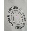 Fear of God Essentials NBA x Barkley Hendricks Футболка 90-х Бетонно-серый Унисекс Топы Серый 125BH262202F