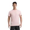 Li-Ning Однотонная быстросохнущая дышащая легкая спортивная тренировочная футболка с коротким рукавом для мужчин, цвет вишни-розовый ATSP309-4