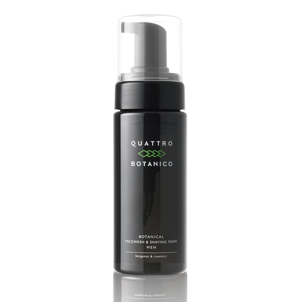Quattro Botanico Botanical Face Wash Shaving Foam (150ml)