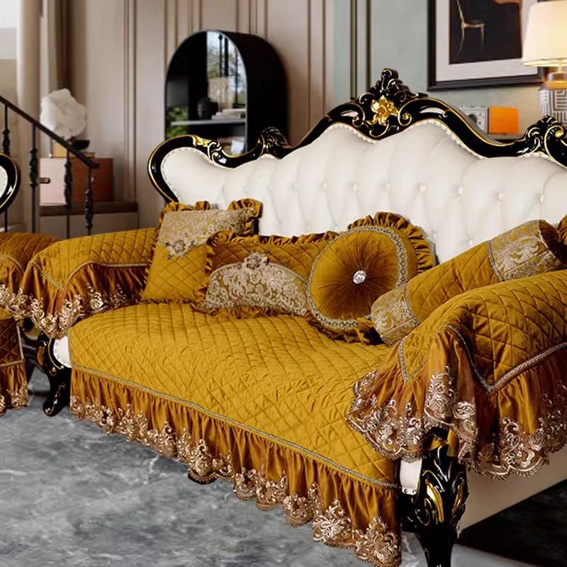 Подушки для дивана осенью и зимой универсальны для всех сезонов, подушки для сиденья в ряд не скользят, легкая роскошь, высококачественный тканевый чехол, чехол для дивана