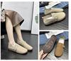 Doudou Shoes Женские низкие дышащие однотонные туфли Весна и Осень Повседневные туфли с мягкой подошвой в один шаг