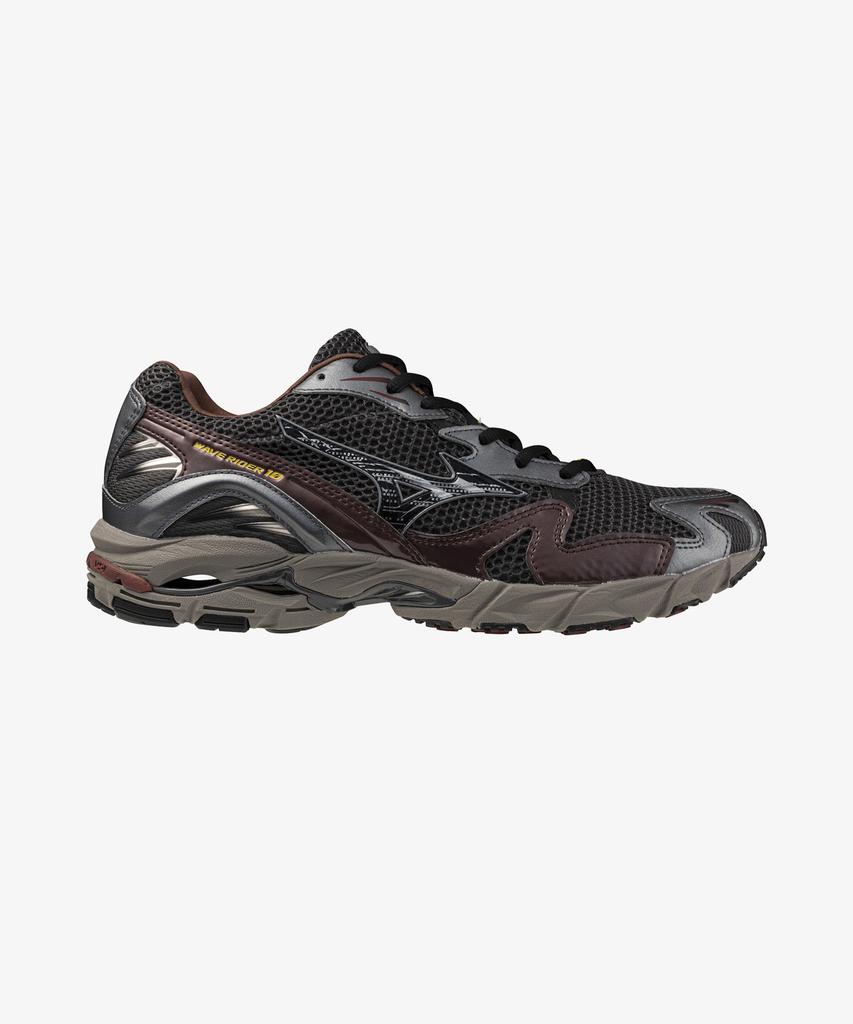 Mizuno (Унисекс) Wave Rider 10 - Черный Песок:чернить:Кофе из цикория / D1Ga243112