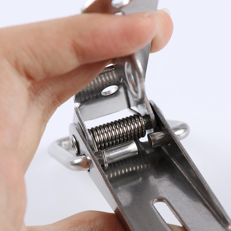 Замок-пряжка Duckbill из нержавеющей стали 304 для деревянных или металлических ящиков