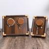 Walnut Wood Jewelry Display Stand Organizer Bracelet Display Rack Hand Jewelry Holder Women