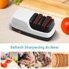 Электрическая точилка для ножей 2-ступенчатая система заточки ножей для быстрой заточки и полировки ножей