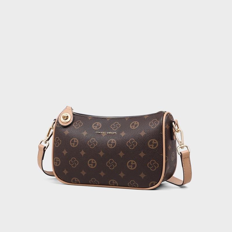 Новая осенне-зимняя сумка-пельмень, женская сумка с принтом, высококачественная сумка для мам, сумка для мобильного телефона через плечо