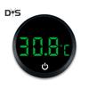 Fish Tank Digital Thermometer LED Display Aquarium Thermometer Cordless Stick-On Design Terrarium Water Temperature Measurement