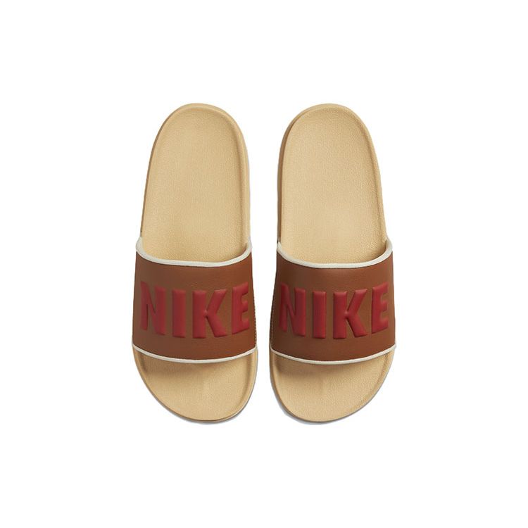Nike Offcourt Slide Sesame Мужские кроссовки коричневые киноварь пекан BQ4639-200