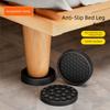 4PCS Non Slip Rubber Caster Cups Silicone Furniture Wheel Stoppers Furniture Coasters  Furniture