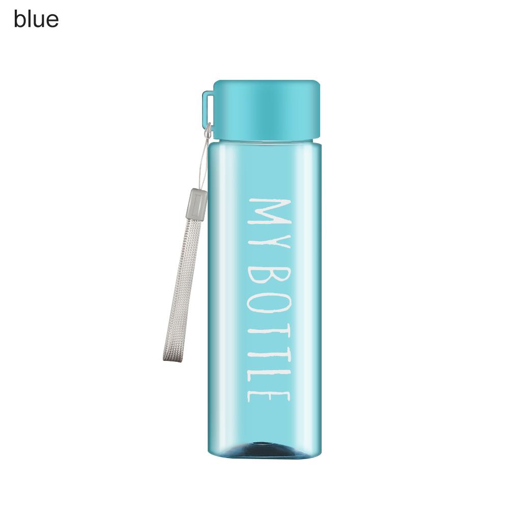 500ml Summer Large Capacity Plastic Drinking Bottle Sports Water Cup Water Bottle Coffee Juice Cup