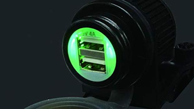 Комплект USB-портов для велосипеда Kijima Bike, универсальный, двойной, 304-6221