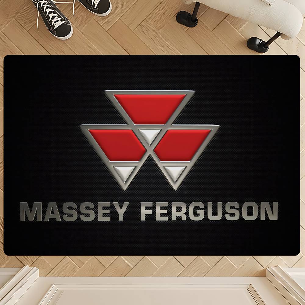 M-Massey F-Ferguson Floor Mat INS Style Soft Bedroom Floor House Laundry Room Mat Anti-skid Household Carpets