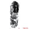 1 PC 480*170MM Large Temporary Tattoos Sleeve for Men Women Full Arm Selleve Tattoos Temporary Realistic Fake Wolf Tiger Lion Tattoo