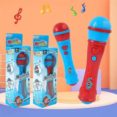 Игрушки-микрофоны, детский пластиковый усилитель звука, игрушка в подарок, караоке, музыкальная игрушка для раннего просвещения, образование для детей
