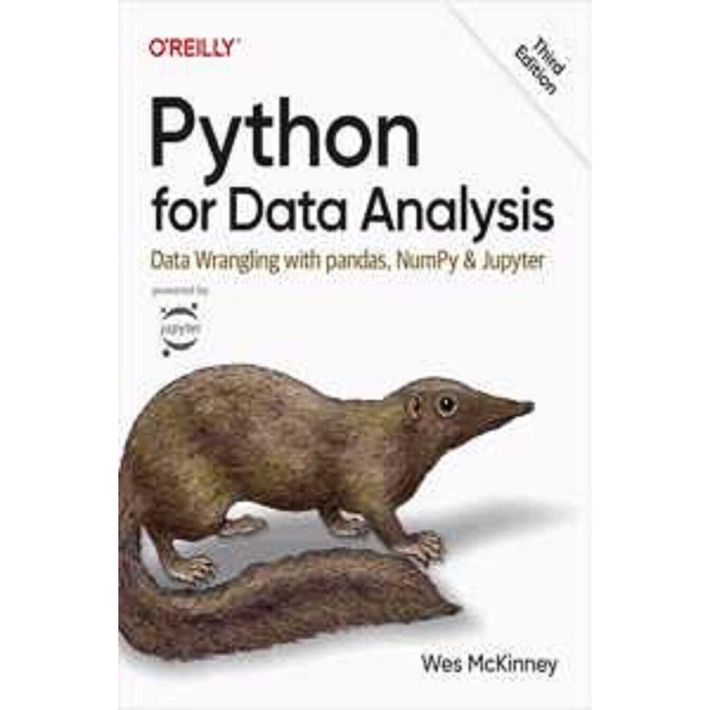 oreilly Python for Data Analysis Paperback UKN169