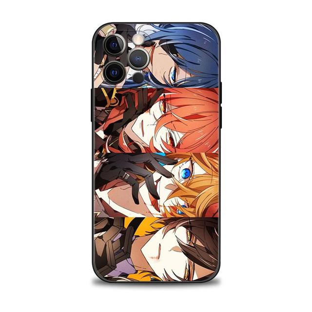 Чехол для телефона Apple Iphone 14 13 12 11 Pro Max 13 12 Mini Xs Max Xr X 7 8 6 6s Plus с рисунком Genshin Impact Aether Lumine