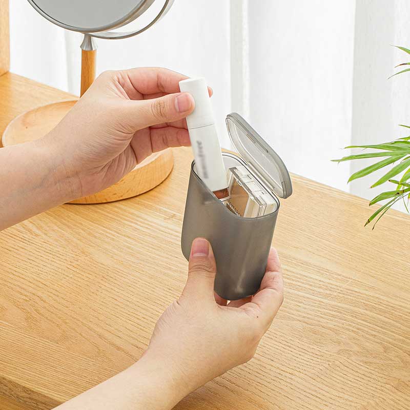 Desktop Cable Storage Box Headphone Charger Wire Organizer Charging Line Storage Box Travel Portable Phone Charger Box Container