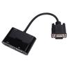 Конвертер VGA в HD Multimedia Interface с выходом VGA и входом 3,5 мм, Адаптер VGA в HD Multimedia Interface