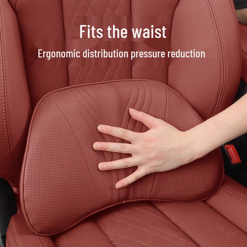 BMW Headrest & Lumbar Support: 5 & 7 Series Neck Pillow and Waist Pad