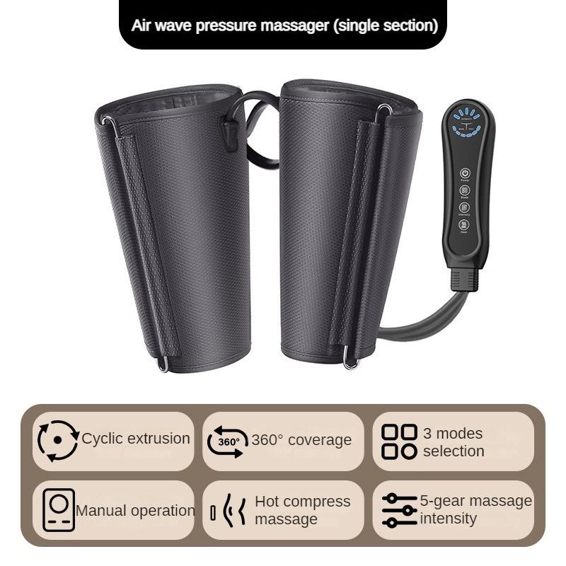 Air Wave Pressure Massager Long Airbag Vibration Heating Leg Massager Household Calf Massage Care Device