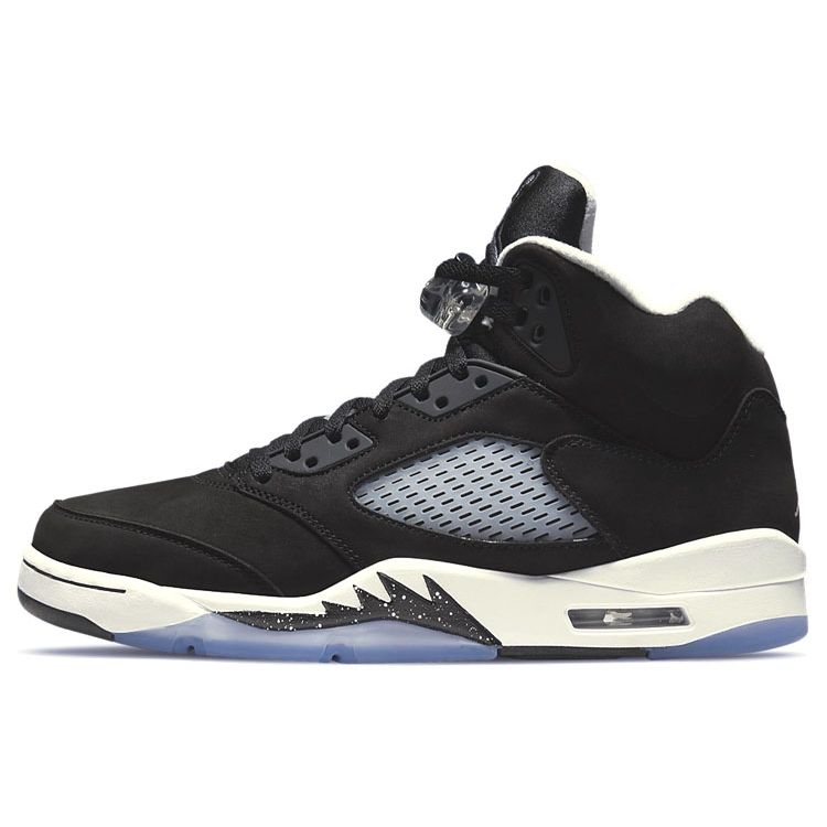 Мужские кроссовки Air Jordan 5 Retro Oreo 2021 черно-белые прохладно-серые CT4838-011