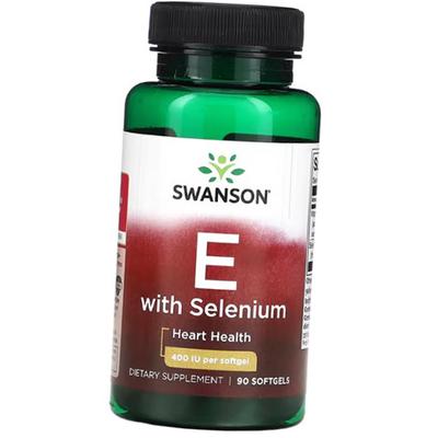 Витамин Е с Селеном, Vitamin E with Selenium, 90гелкапс (36280146)