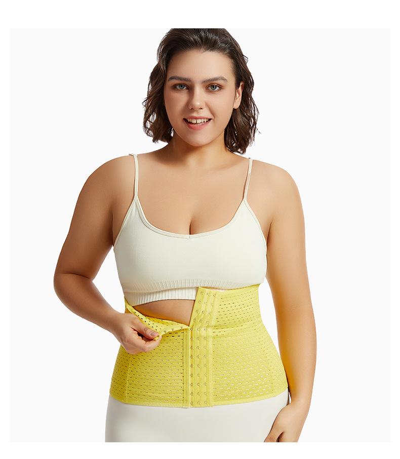 Послеродовой дышащий пояс-корсет для живота и талии, каркасная поддержка, моделирование тела, спортивный пояс, контроль живота, пояс для талии для женщин