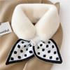Winter Collar Plush Scarf Thick Plush Collar Scarf Shawl Women's Warm Scarf